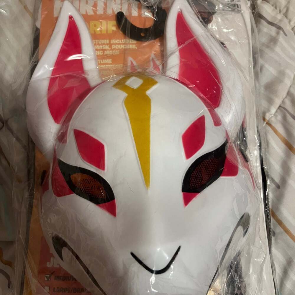Fortnite Drift Youth Costume with Mask Jumpsuit and Pouches Medium 8-10